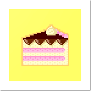 Pixel Cake Posters and Art
